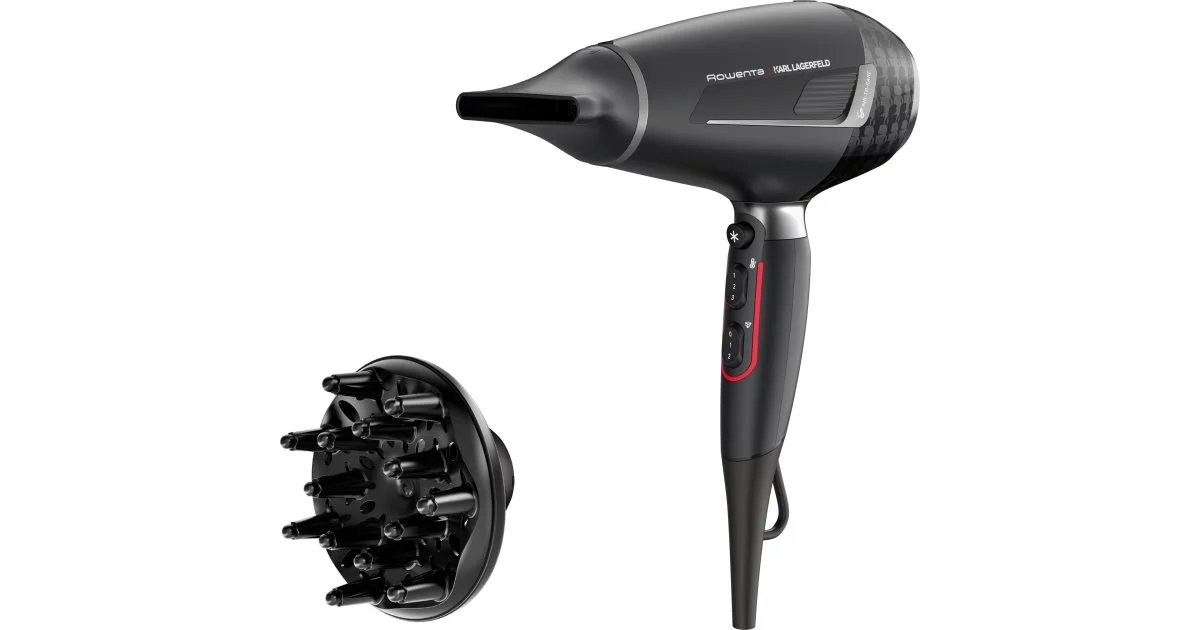 Rowenta Karl Lagerfeld Pro Stylist CV888LF0 phon per capelli