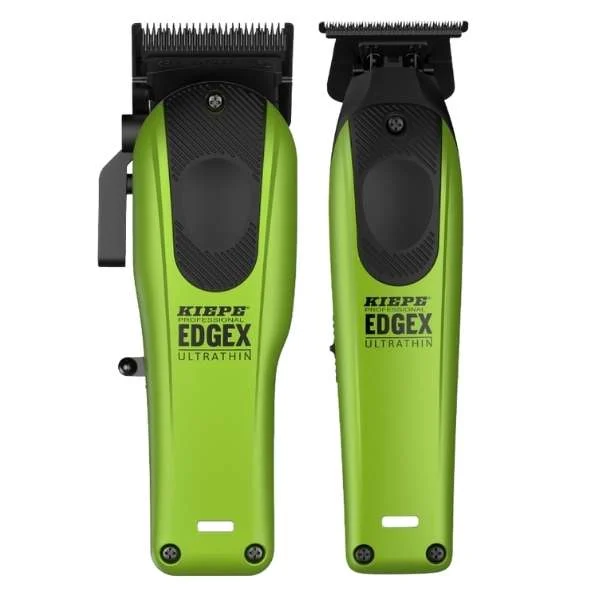 KIEPE PROFESSIONAL EDGEX ULTRATHIN COMBO CLIPPER + TRIMMER COL. VERDE