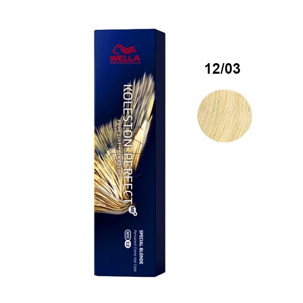 Wella Koleston Perfect ME+ 12/03 Superschiarente Naturale Dorato 60ml