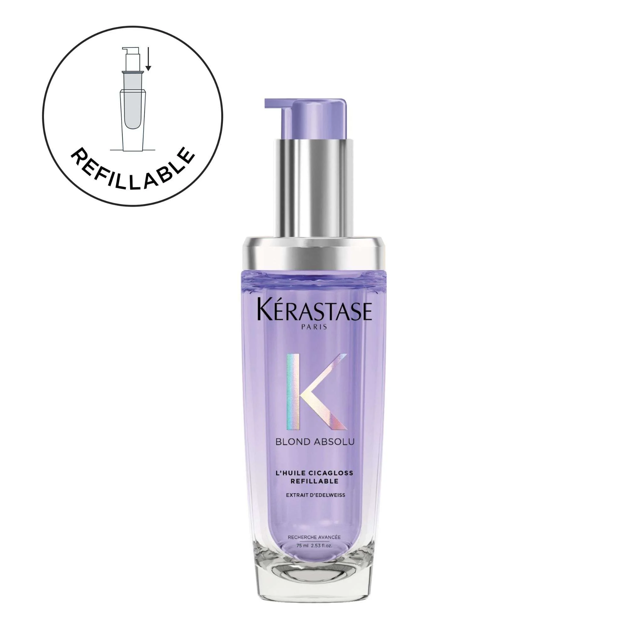 BLOND ABSOLU OLIO CICAGLOSS PER CAPELLI BIONDI E DECOLORATI – CONFEZIONE RICARICABILE