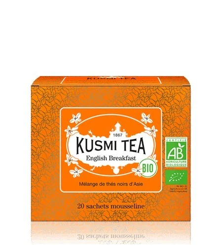 Kusmi tea English Breakfast 20 sacchetti di mussola BIO 40 g