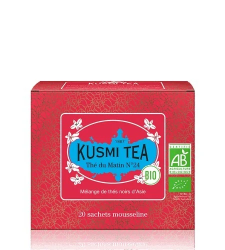 Kusmi tea Russian Morning N°24 20 sacchetti di mussola BIO 40 g