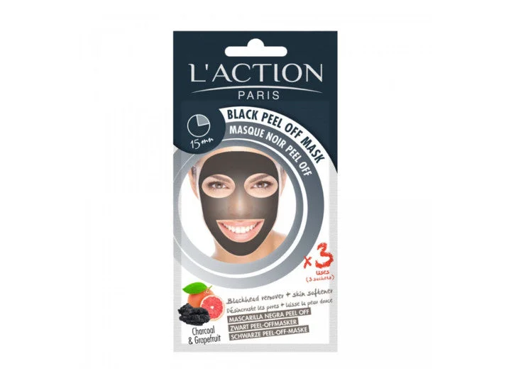 Azione Paris Masque Noir Peel Off in 15 minuti x3