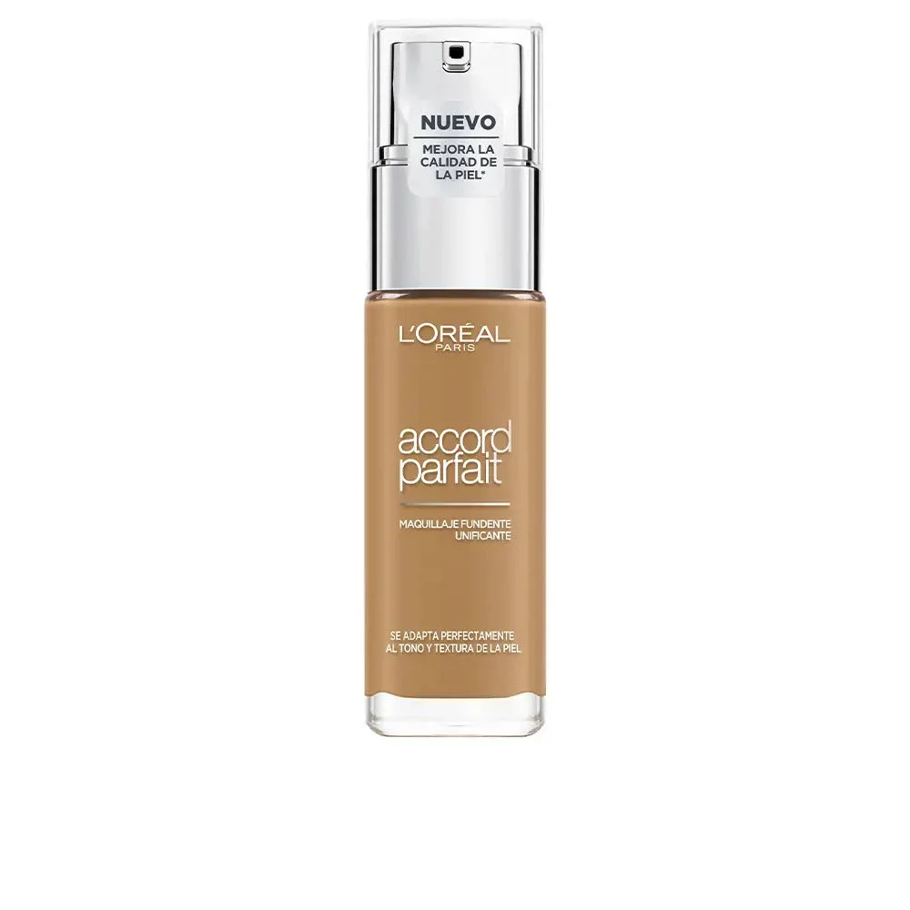L'Oreal Paris Accord Parfait Fondotinta liquido 10 G/G Deep Golden 30 ml