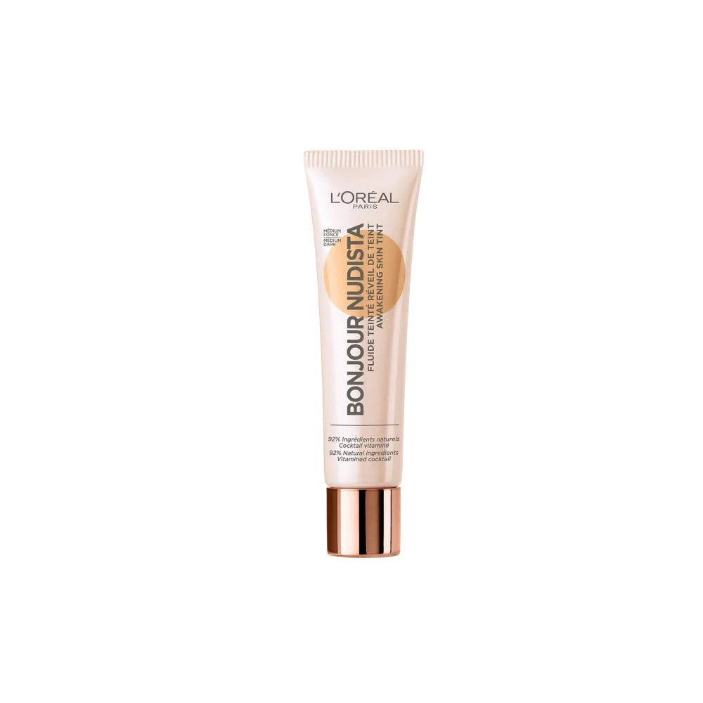 L'Oreal Paris Bonjour Nudista BB Cream idratante 002 Medium Dark 30 ml