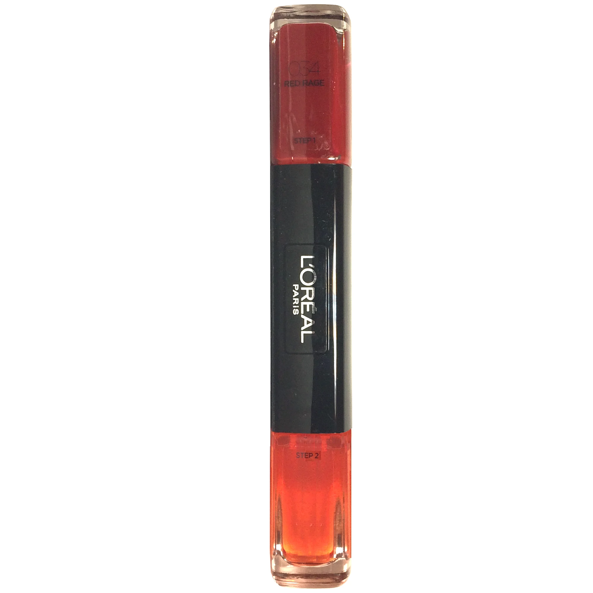 Smalto per unghie infallibile L'Oreal Paris 2 in 1 034 Red Rage 2 x 5 ml