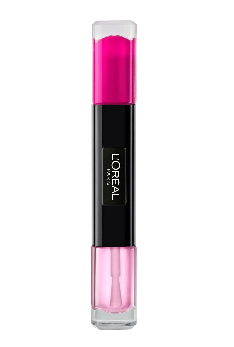 Smalto per unghie infallibile L'Oreal Paris 2 in 1 132 Painty Pink 2 x 5 ml
