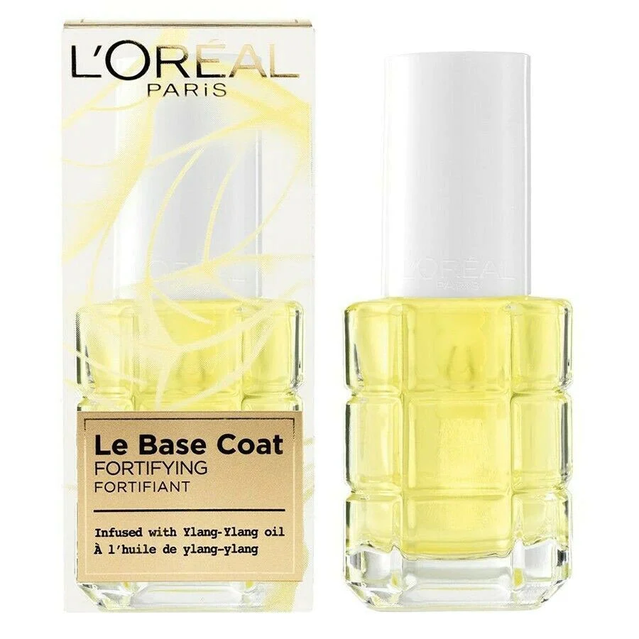 L'Oreal Paris Le Base Coat olio essenziale di ylang ylang trattamento olio per unghie fortificante 13,5 ml