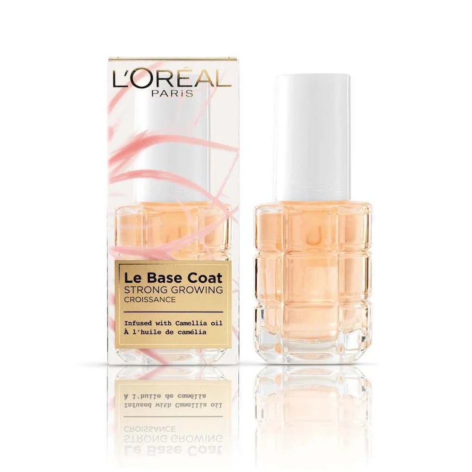 L'Oreal Paris Le Base Coat olio di camelia olio per unghie 13 ml