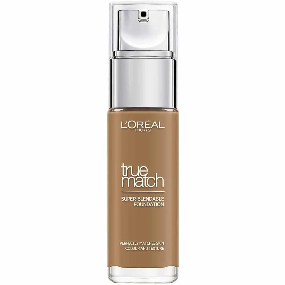 L'Oreal Paris True Match Natural Finish fondotinta liquido 8,5 DW Toffee Caramel SPF 17 30 ml