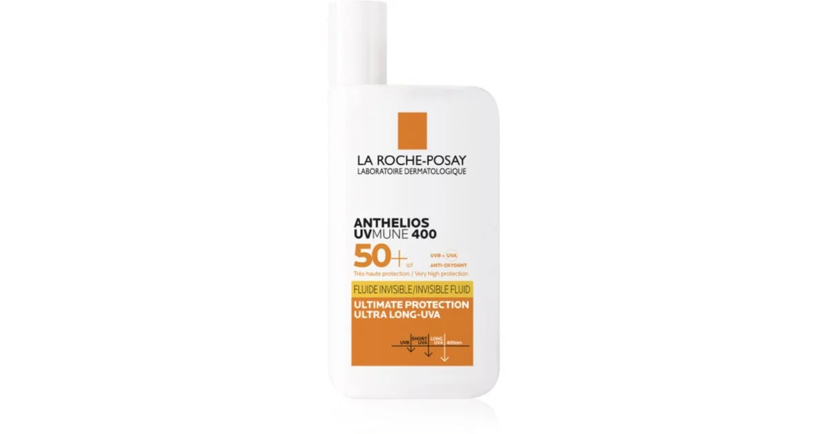 La Roche-Posay Anthelios Fluido Invisibile Uvmune 400 Senza Profumo Spf50+ 50ml