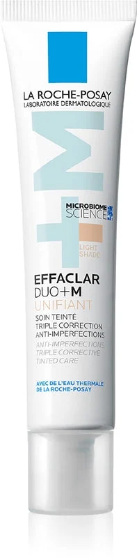La Roche-Posay Effaclar Duo+M Unifiant Crema Tonificante Leggera Effetto Idratante Colore Light 40 Ml