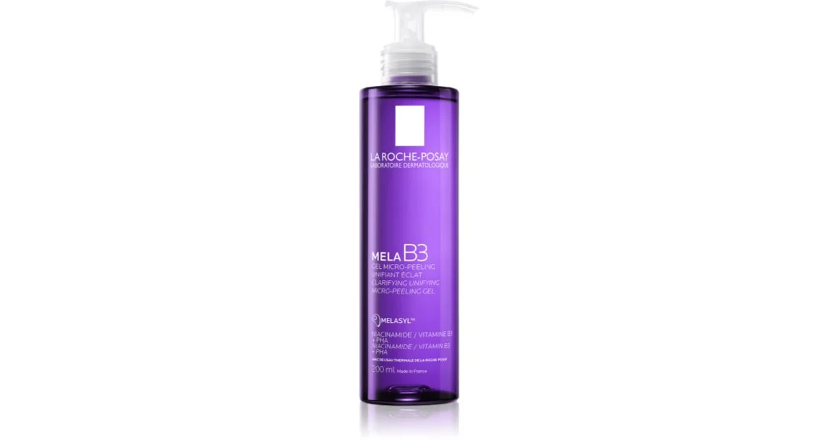 La Roche-Posay mela B3 Gel Micro-Peeling Unificante Luminosità 200ml