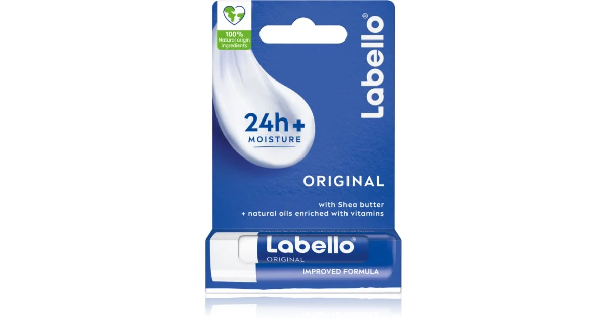 Labello Balsamo labbra idratante originale 24 ore su 24 4,8 g