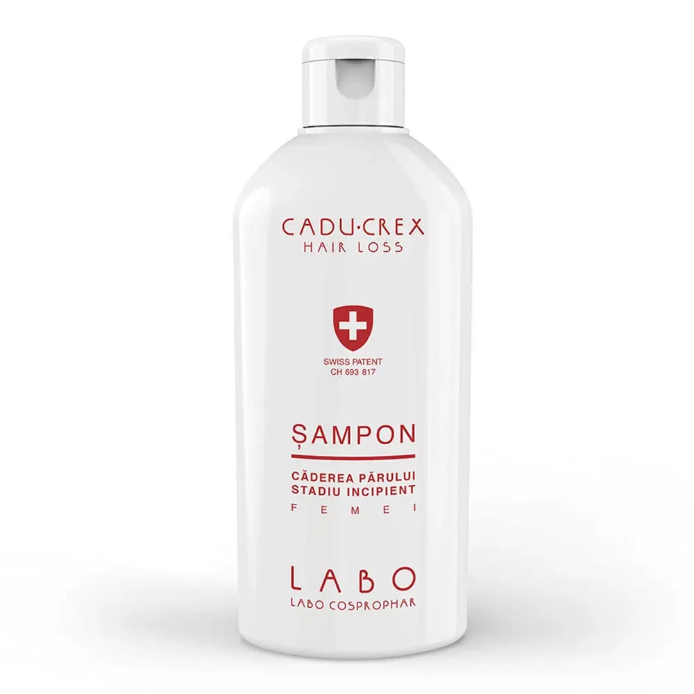 Labo, Cadu-Crex fase iniziale, shampoo per capelli, anti-perdita di capelli, 200 ml