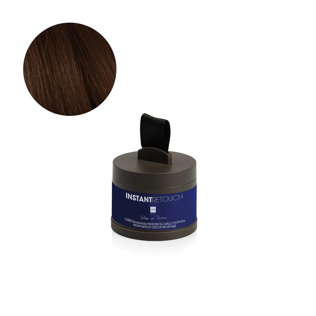 Labor Pro Instant Retouch - Ombretto per ricrescita capelli naturale Castano Caldo
