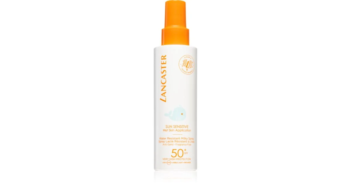 Spray protettivo per bambini SPF 50+ Sun Sensi tiv e (Spray lattiginoso resistente all'acqua) 150 ml