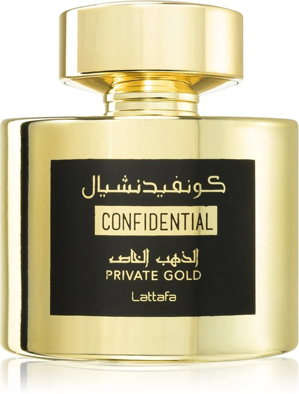 Lattafa Confidential Private Gold EDP U 100 ml