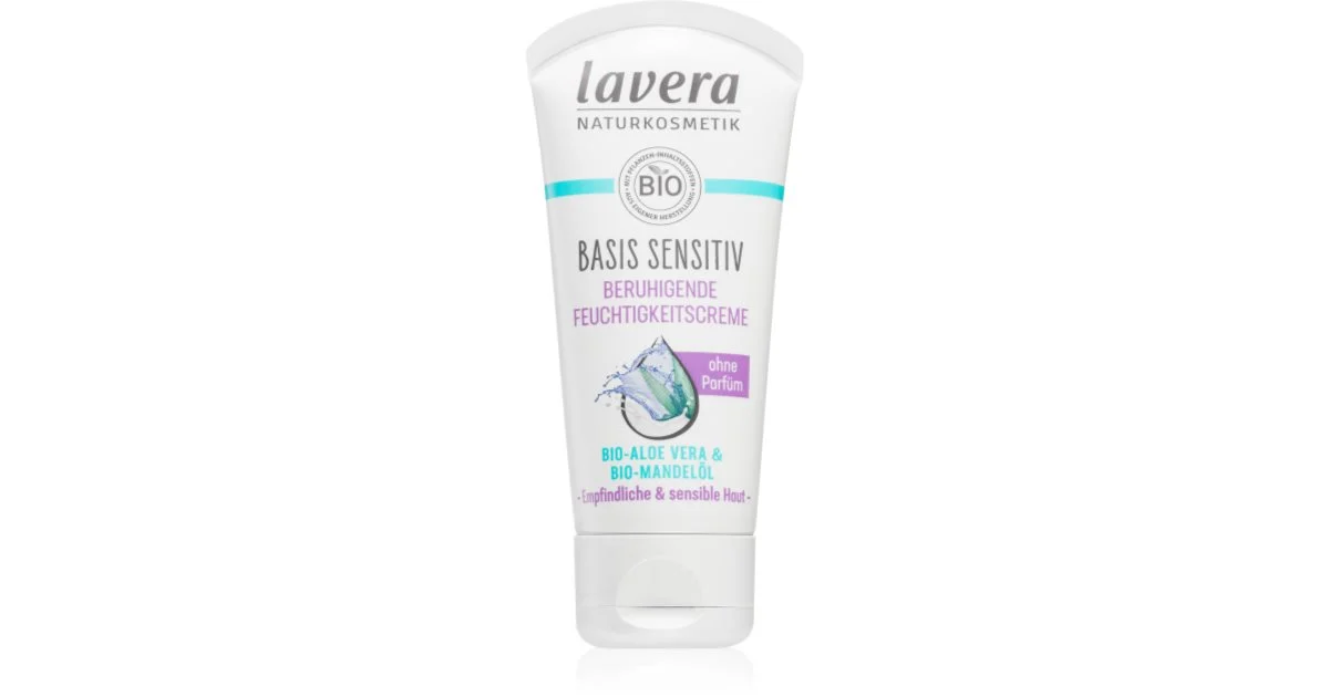 Lavera Basis Sensitiv Crema Idratante E Lenitiva Senza Profumazione 50 Ml