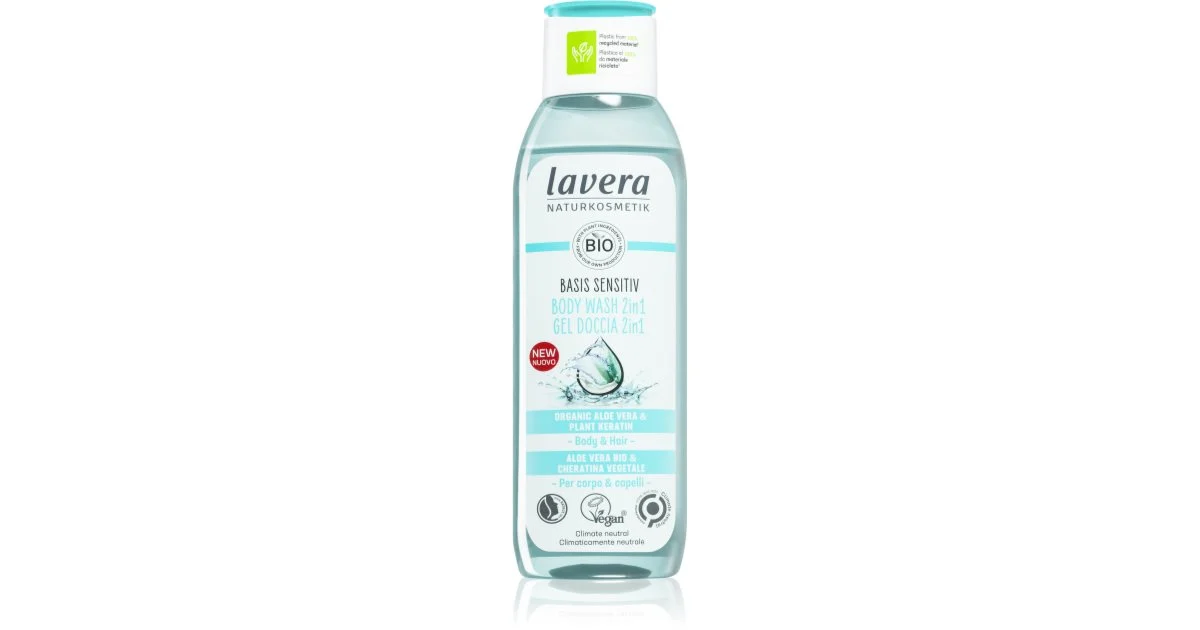 Lavera Basis Sensitiv Gel Doccia Per Corpo E Capelli 2 In 1 250 Ml