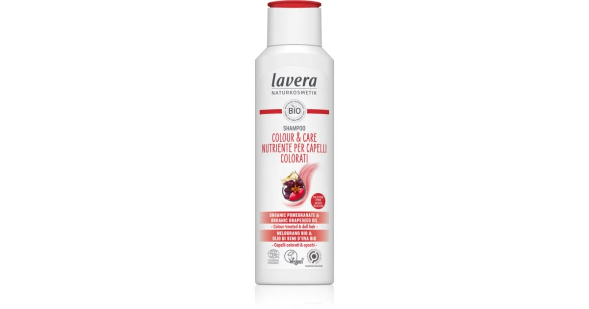 Lavera Colour & Care Shampoo Nutriente Per Capelli Tinti 200 Ml