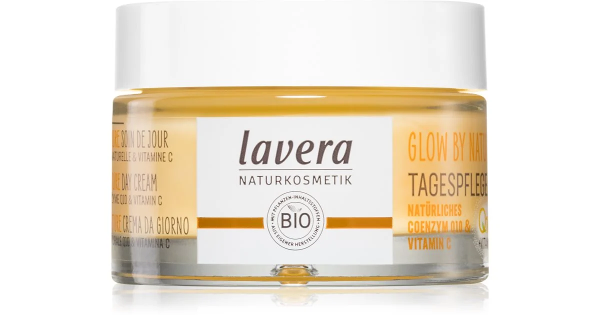 Lavera Glow By Nature Crema Giorno Rinfrescante Con Vitamina C 50 Ml