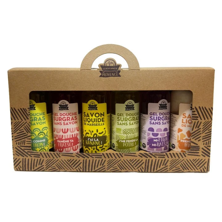 Cassetta Frutta Les Petits Bains de Provence 6x100ml