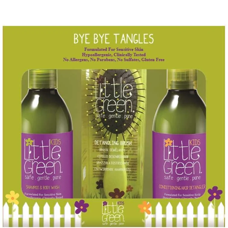 KIT BYE BYE TANGLES LINEA BAMBINI SHAMPOO + CONDITIONER + SPAZZOLA