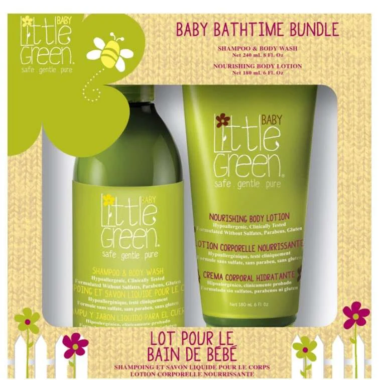 KIT BABY BATHTIME BUNDLE LINEA NEONATI SHAMPOO + BODY LOTION
