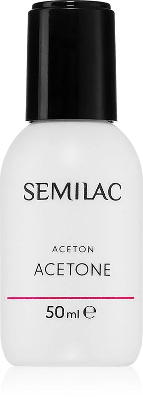 Semilac Liquids acetone puro per la rimozione degli smalti gel 50 ml