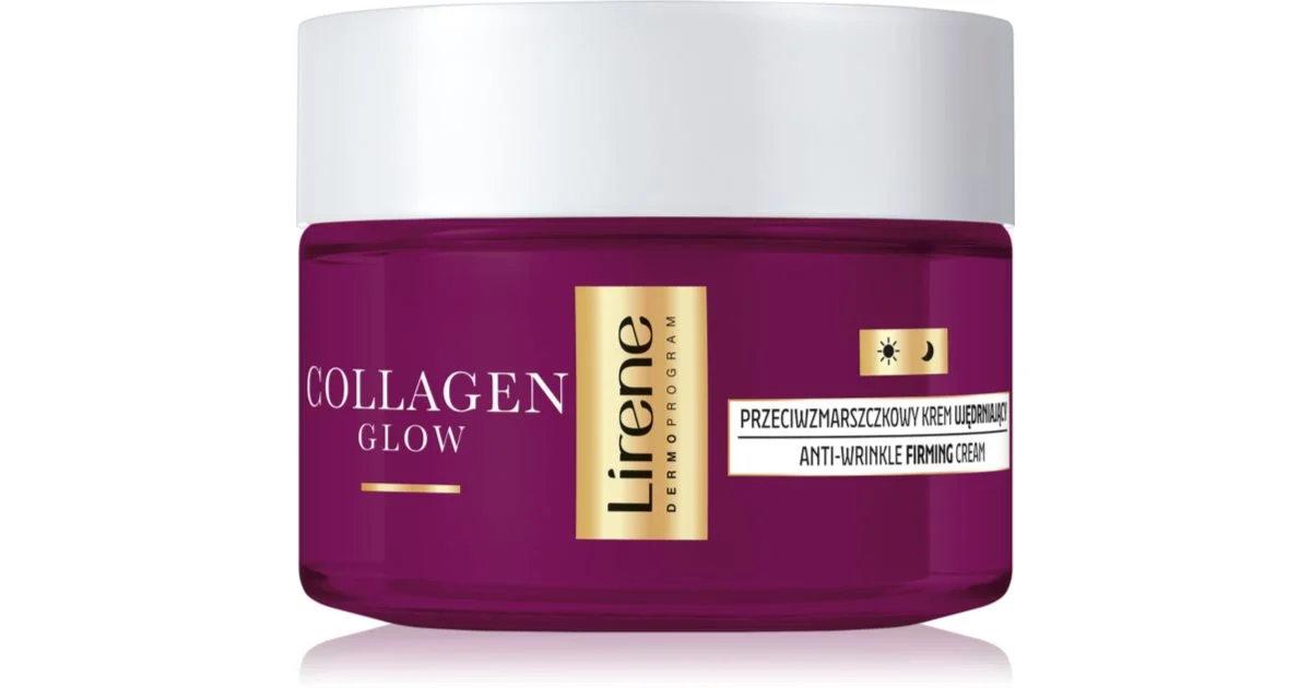 Lirene Collagen Glow 60+ Trattamento Lisciante E Rassodante Per Pelli Mature 50 Ml