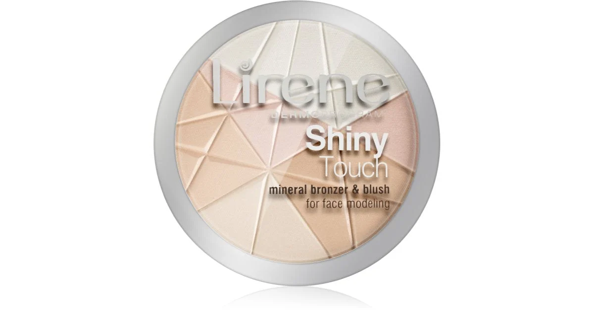 Lirene Shiny Touch cipria illuminante per viso e occhi 9 g