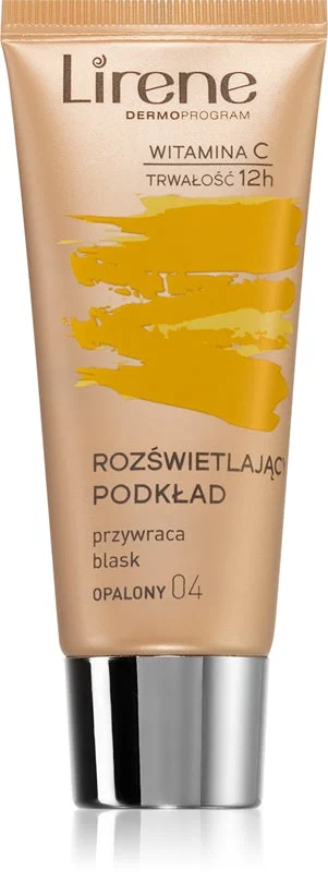 Lirene Fluido Illuminante alla Vitamina C 04 Abbronzato 30 ml