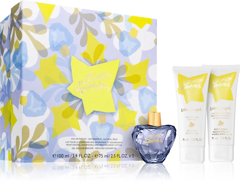 Lolita Lempicka Mon Premier confezione regalo da donna edp 100 ml + latte corpo profumato 75 ml + gel doccia profumato 75 ml