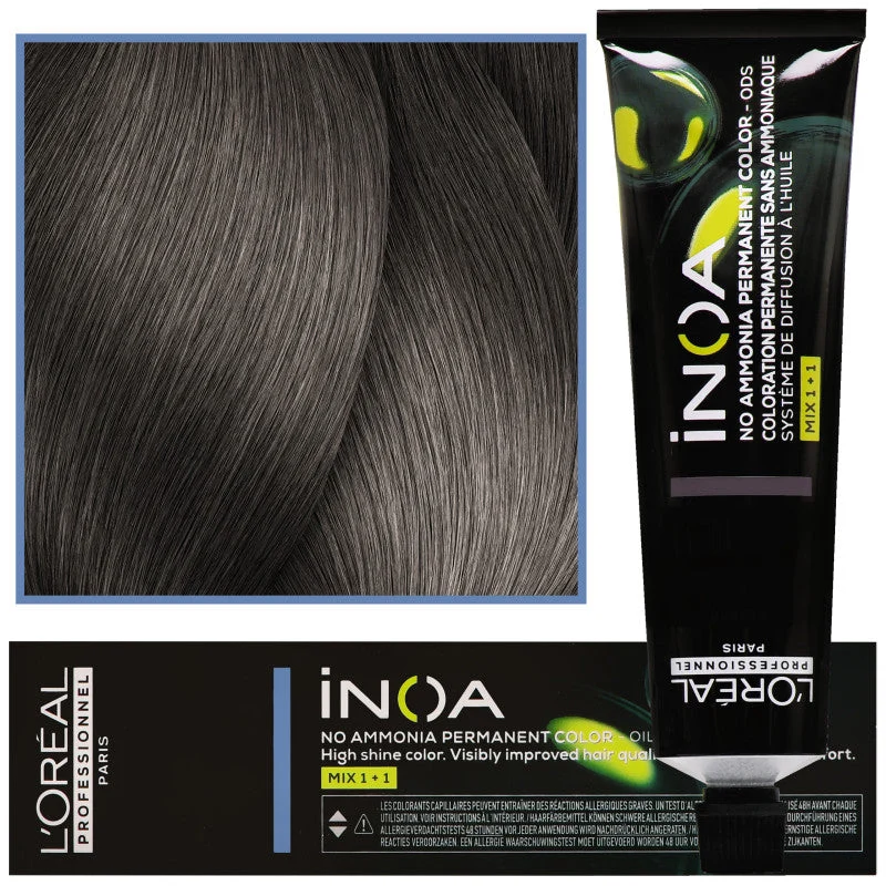 Tintura per capelli Loreal Inoa 60ml 7.11 Biondo cenere intenso