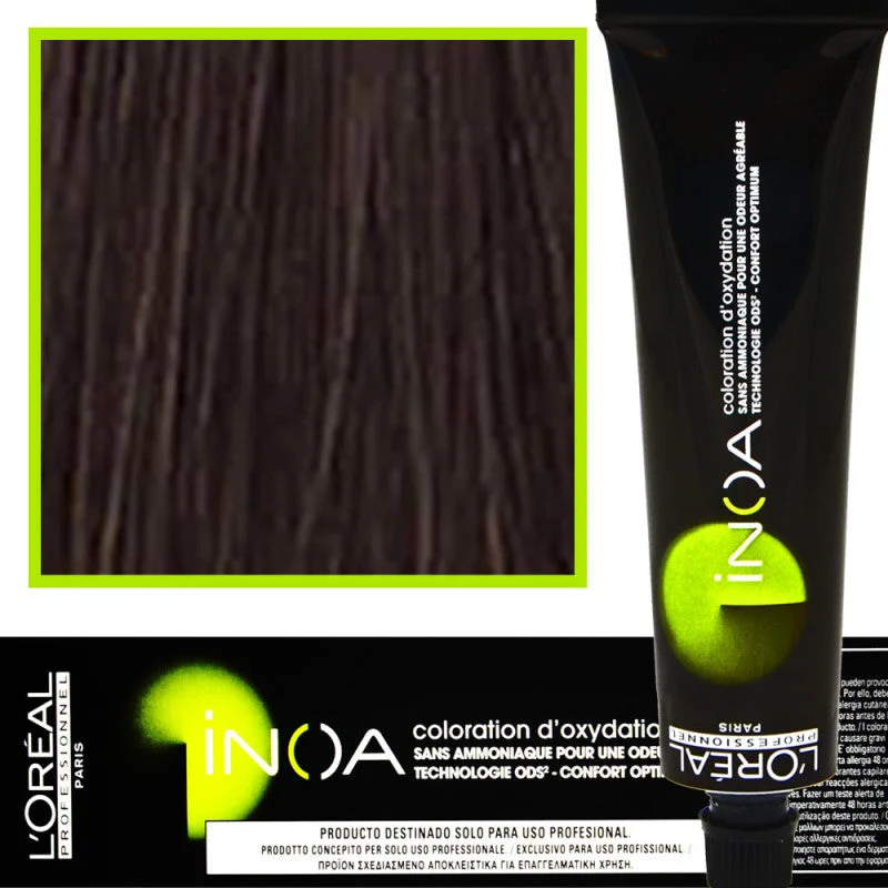 Tintura Per Capelli L'Oréal Inoa 60 Ml 5.18 Castano Chiaro Cenere Moka