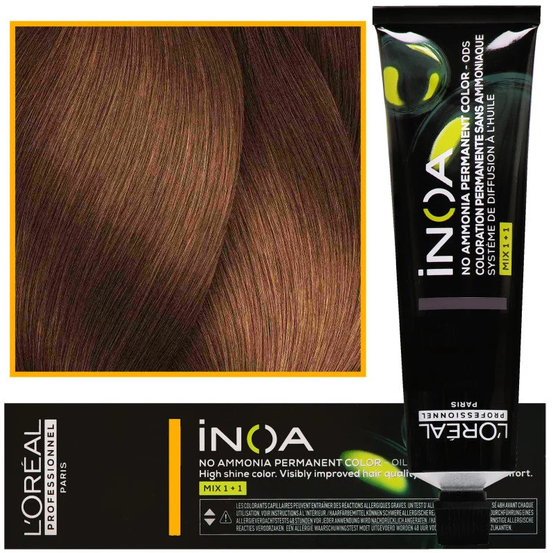 Tintura per capelli L'Oréal Inoa 60 ml 7,35 Biondo Mogano Dorato