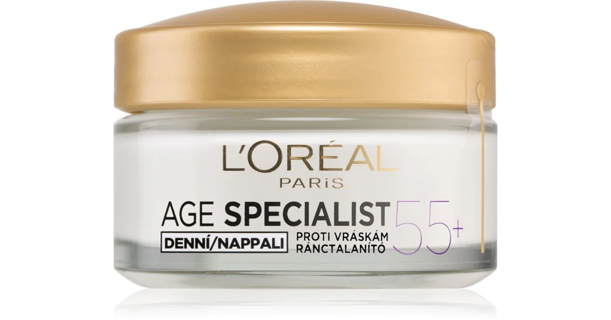 L´oréal paris Crema antirughe quotidiana Età 55+ Specialista - 50 ml