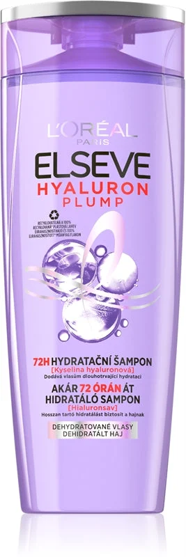 L´oréal paris Elseve Hyaluron Plump 72H (Shampoo Idratante) - Volume: 400 ml