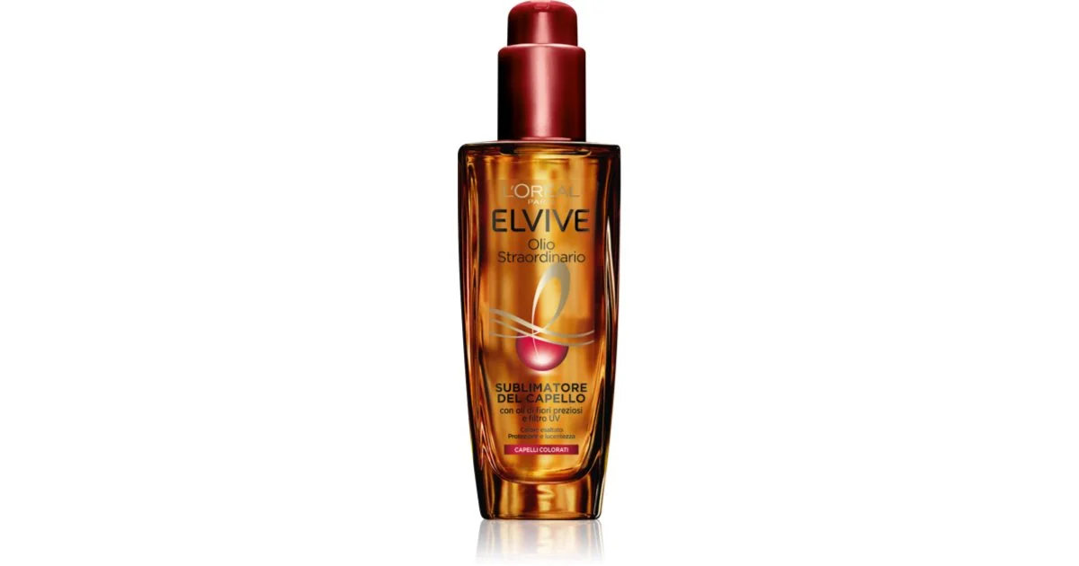 L’Oréal Paris Elvive Olio Straordinario olio idratante per capelli tinti 100 ml