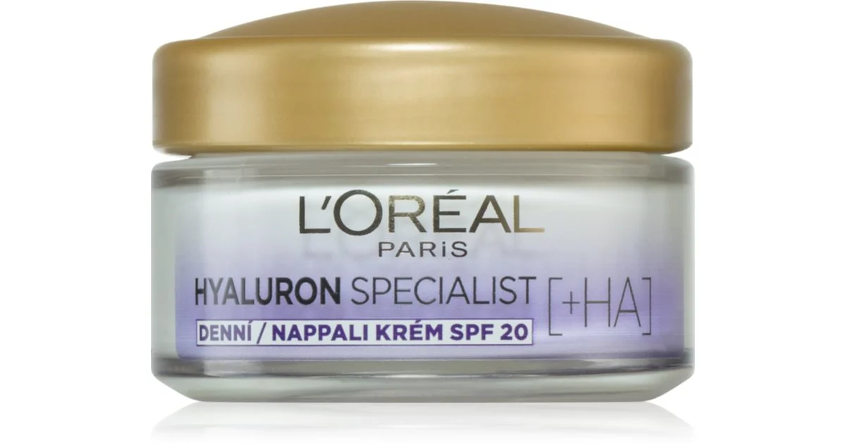 L´oréal paris Hyaluron Specialist SPF 20 - Crema giorno idratante riempitiva - 50 ml