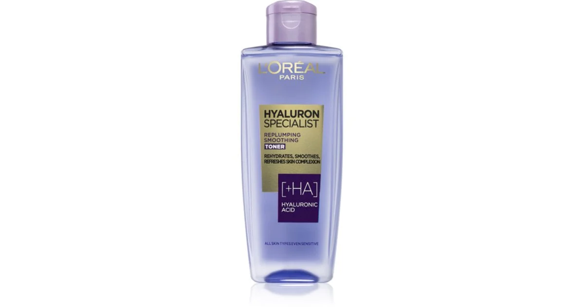L’Oréal Paris Hyaluron Specialist lozione tonica lisciante con acido ialuronico 200 ml