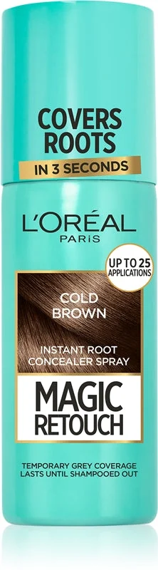L´oréal paris Magic Retouch Instant Root Spray per coprire le radici 75 ml marrone freddo