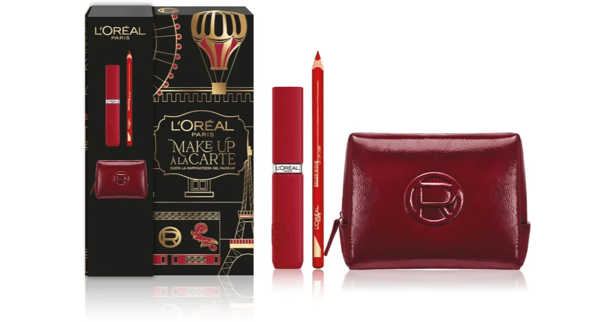 L'oreal pochette matte resist + matita labbra