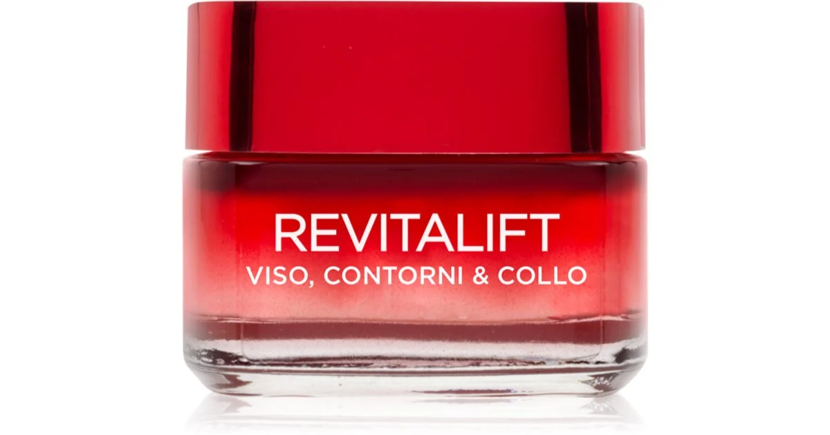 L'oreal dermo exp. revit. viso, contorni e collo 50 ml
