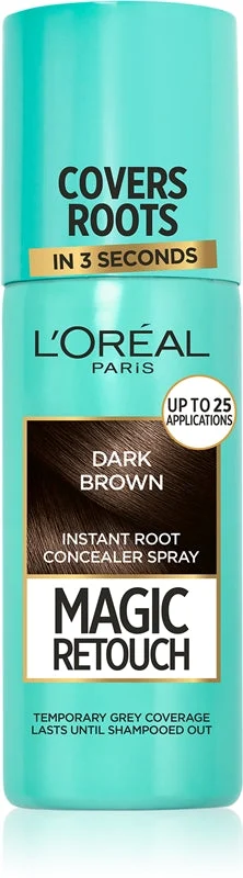 L´oréal paris Magic Retouch Instant Root Spray per coprire le radici 75 ml Marrone Scuro