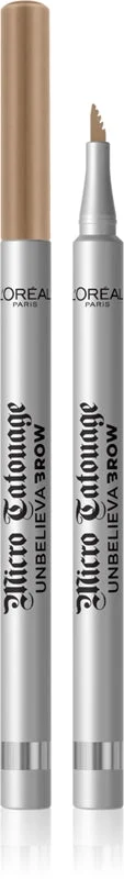 L'Oréal Micro Tatouage Unbelieva Sopracciglia 101 - Biondo