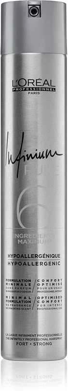 L'Oréal Professionnel Infinium Pure 6 Lacca Fissaggio Forte 500ml