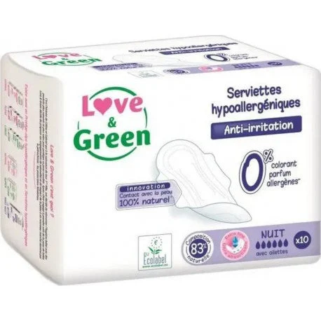 Love&Green Perdite Urinarie Notte 12 assorbenti