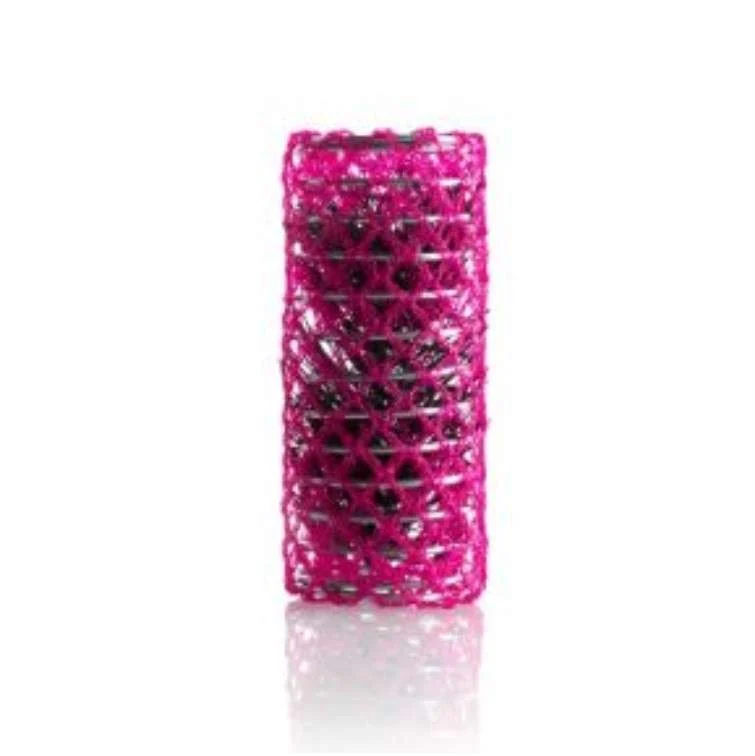 BIGODINO SCOVOLO PROFESSIONALE 12 PZ. Ø 24 MM. COL. FUXIA